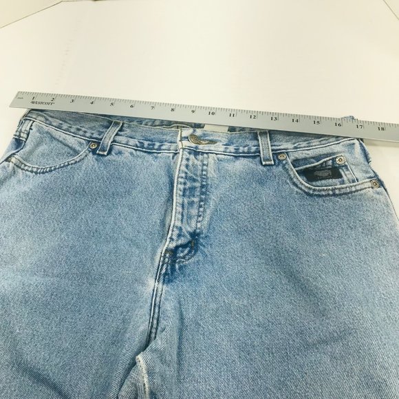 Harley Davidson Women's Size 14 Reg Denim Blue Jean Preowned Fair Condition - Picture 7 of 12